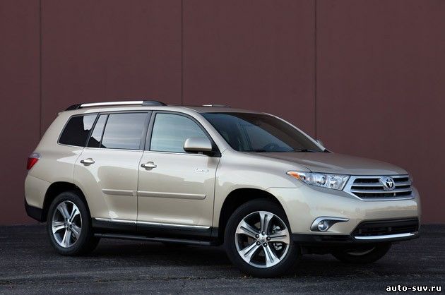 Кроссовер toyota highlander 2011 года