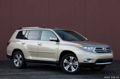 Кроссовер toyota highlander 2011 года