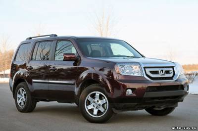 Honda Pilot 4WD Touring 2011 года