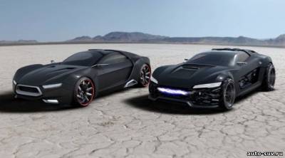 Суперкар Ford Mad Max Interceptor Concepts.