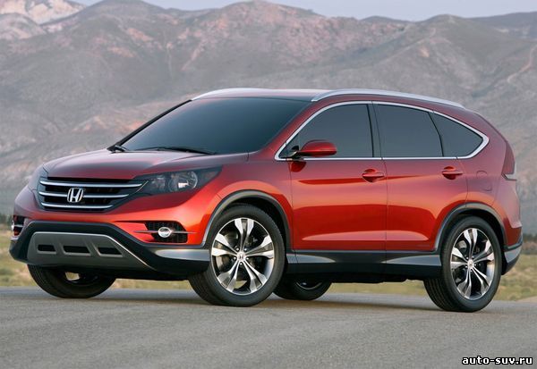 обновленная Honda CR-V 2012 года