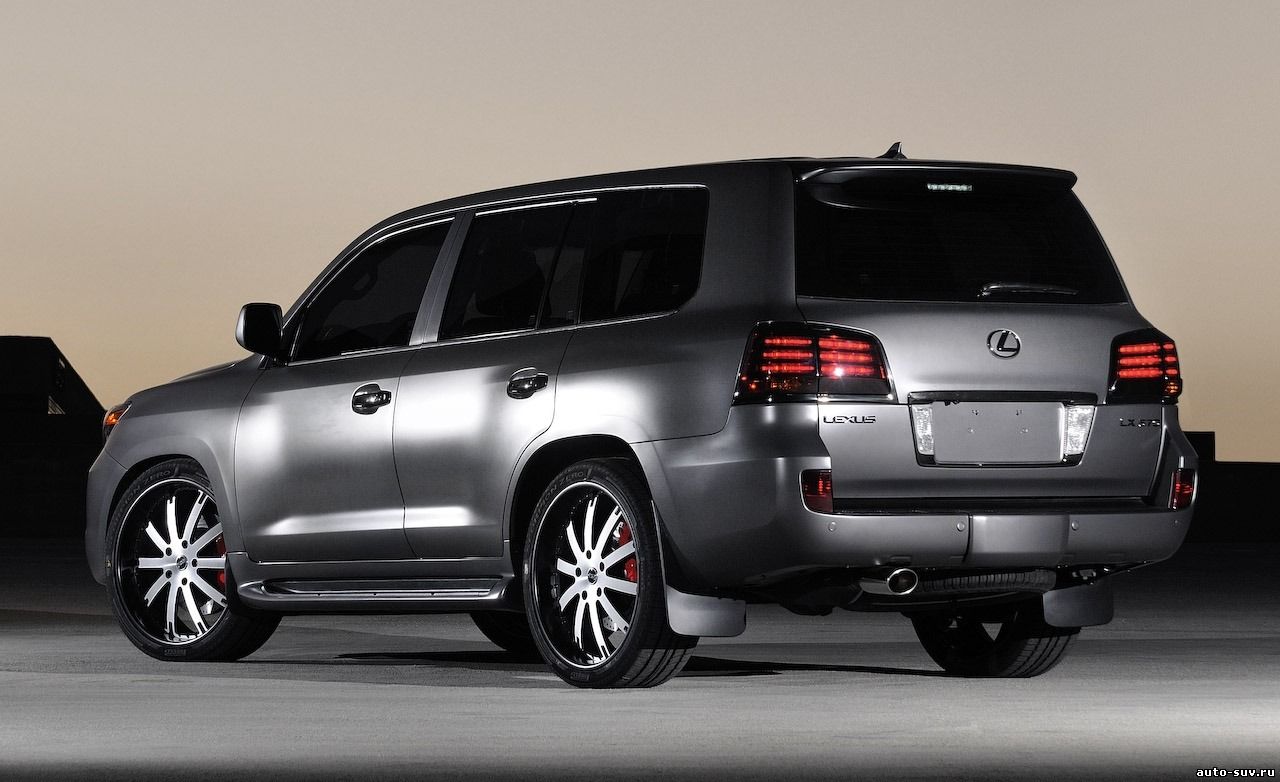 Обновленный внедорожник Lexus LX