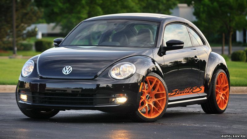 Volkswagen Beetle black Turbo Edition