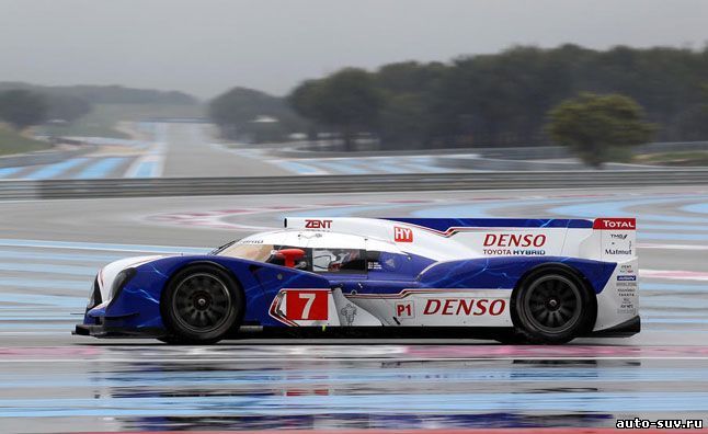 Гибридная гоночная модель TS030 от Toyota