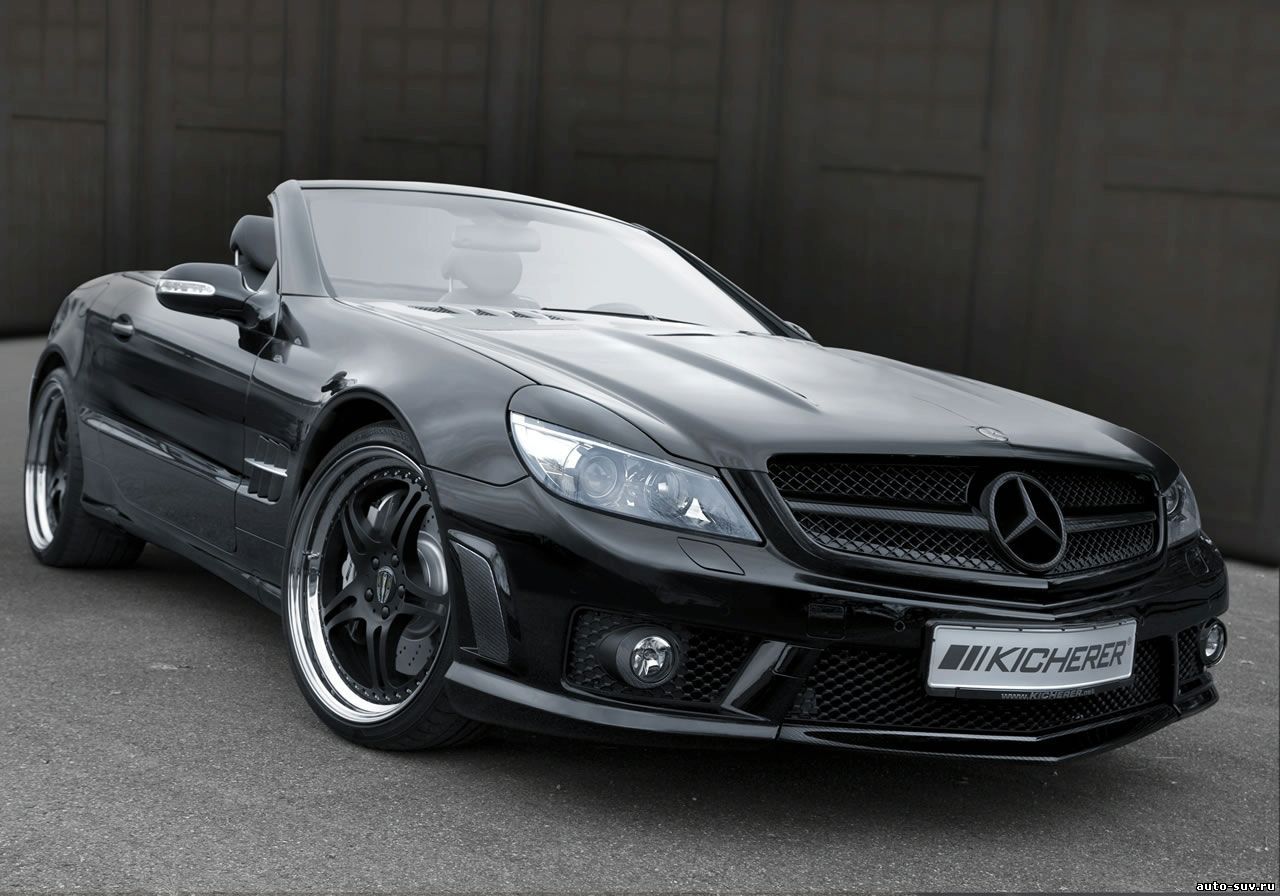 Супер мощный Мерседес SL63 AMG