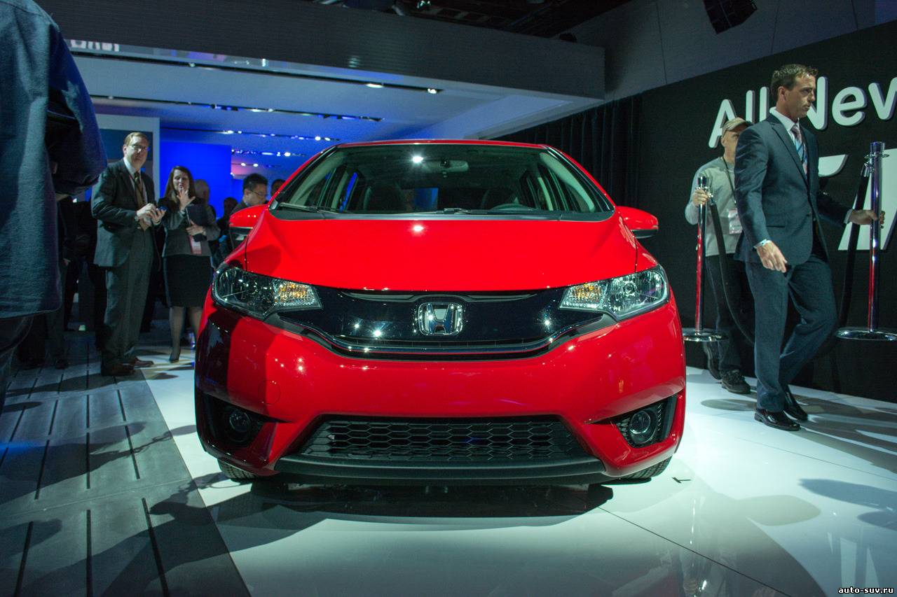 Honda Fit 2015 модельного года, показали в Детройте