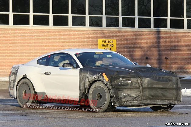 Ford GT350 засняли во время тестирования