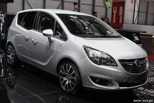 Обновленный Opel Meriva получит улучшенную производительность