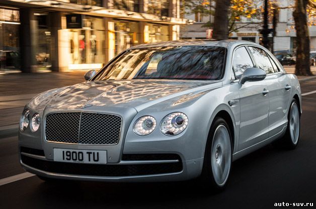 Bentley Flying Spur V8, модернизированную версию Continental GT Speed, покажут в Женеве