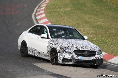 Шпионы засняли новый C63 AMG