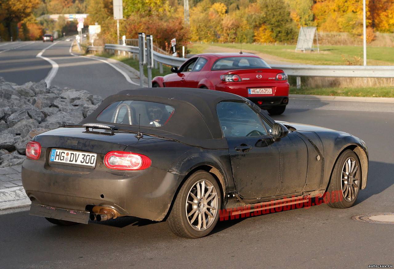 Mazda MX- 5 Miata 2015 получит обновленный кузов