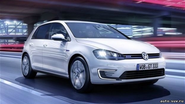 Volkswagen показал гибридную модель Golf GTE