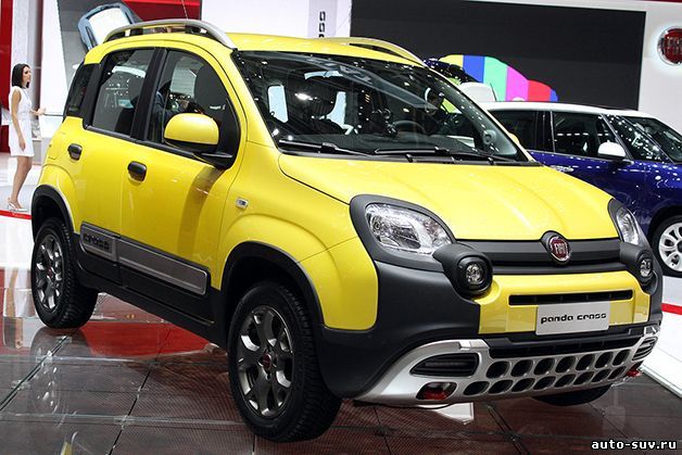 FIAT Panda Cross на Женевском автосалоне