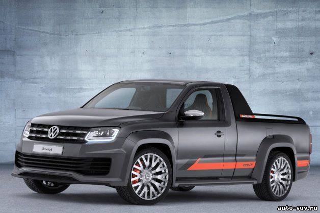 Прокачанный в диджейском стиле VW Amarok