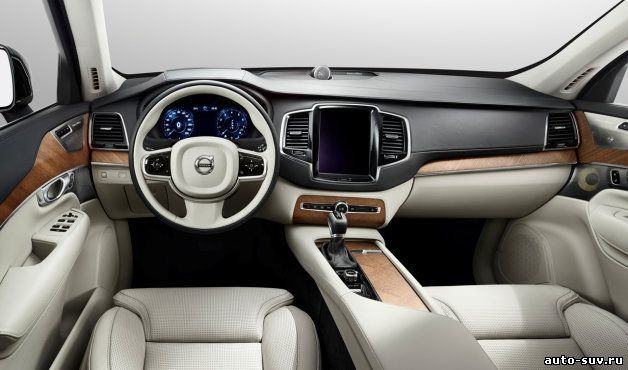 Volvo показала фотографии нового кроссовера XC90