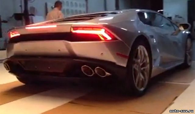 Суперкар Ламборгини LP610 Уракан 2015 года