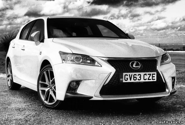 Lexus CT 200H 2014 года с большим спектром оборудования