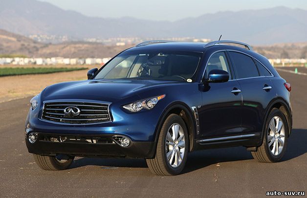 Кроссоверы infiniti QX70 получат меньше производительности в 2015 году