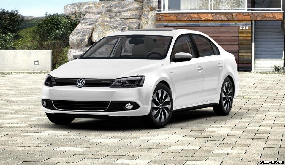 Седан Volkswagen Jetta Hybrid 2014 года