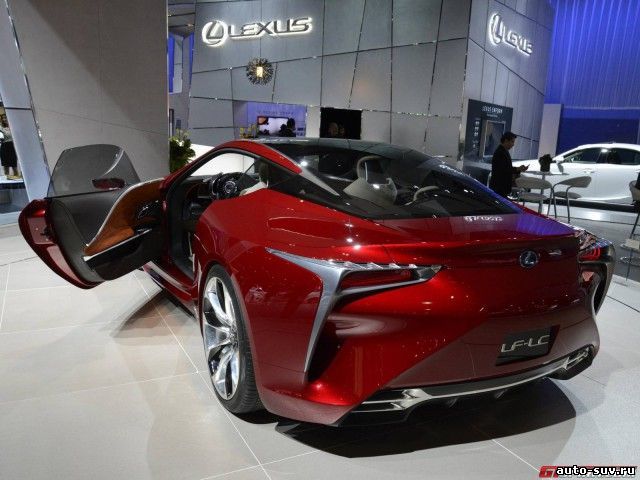 Lexus LF-LC получит двойной турбонаддув V8