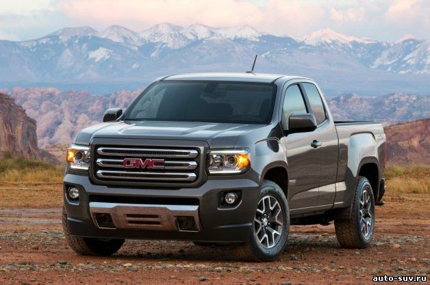 General Motors значительно обновила пикапы Chevrolet Colorado и GMC Canyon 2015 года