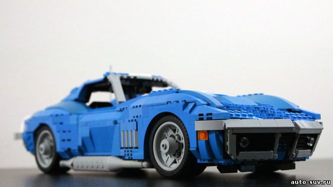 Lego выпустила масштабное воссоздание Corvette 1969