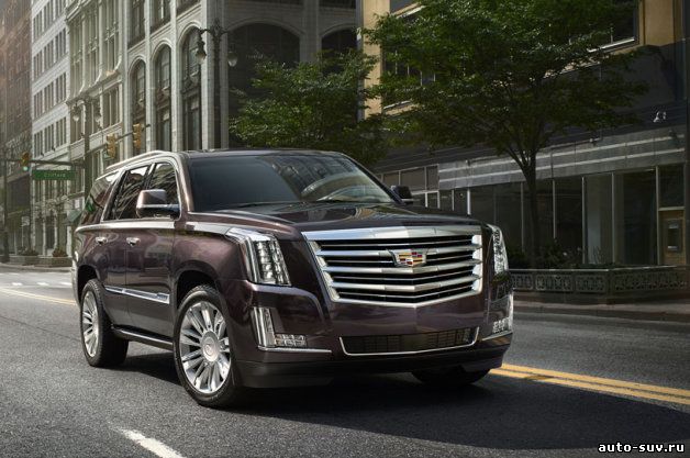 Внедорожник Cadillac Platinum Collection 2015 получит значительные обновления