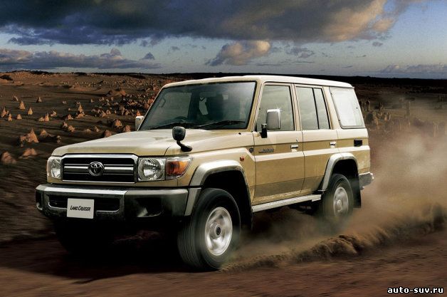 С модели внедорожника Land Cruiser 70 отряхнут нафталин