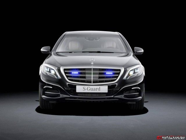 Mercedes-Benz S600 Guard 2015 года готов обеспечить вам полную безопасность