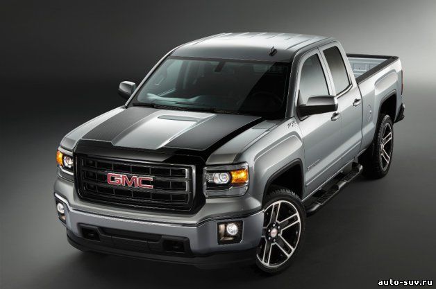 GMC подготовила пакет Carbon Edition для пикапов Sierra 1500