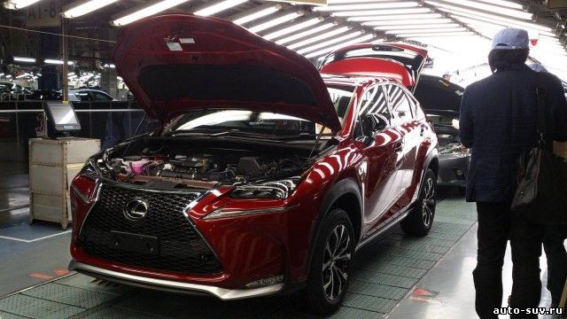 Компания Lexus официально запустила в производство внедорожники NX