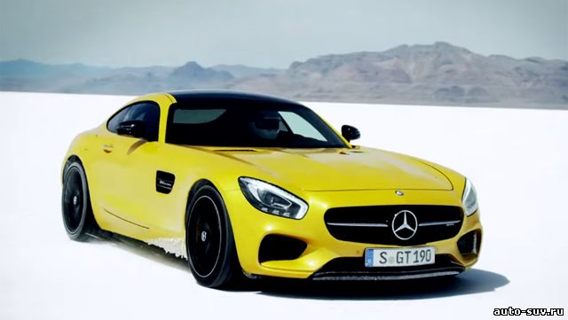 Появилось видео нового Mercedes AMG GT 2015 года