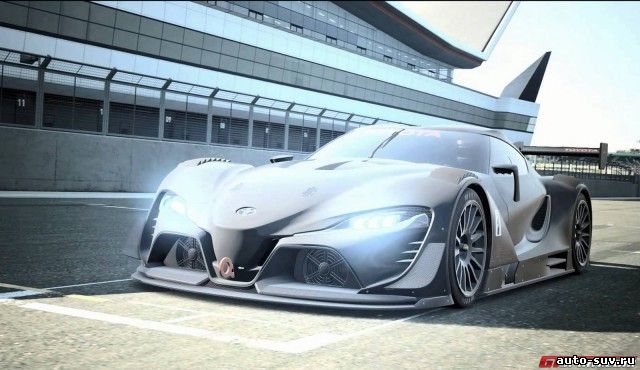 Игровая концепция Toyota FT-1 Vision Gran Turismo для игры Gran Turismo