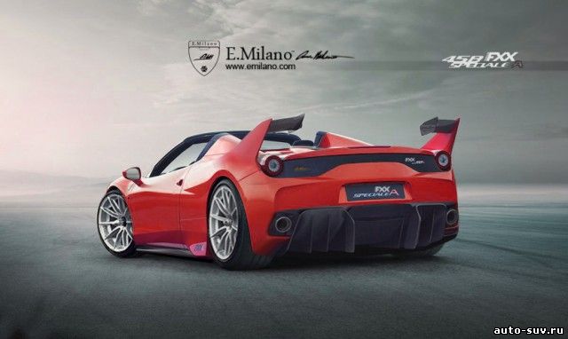 Ferrari запустит новую производственную модель 458 Speciale