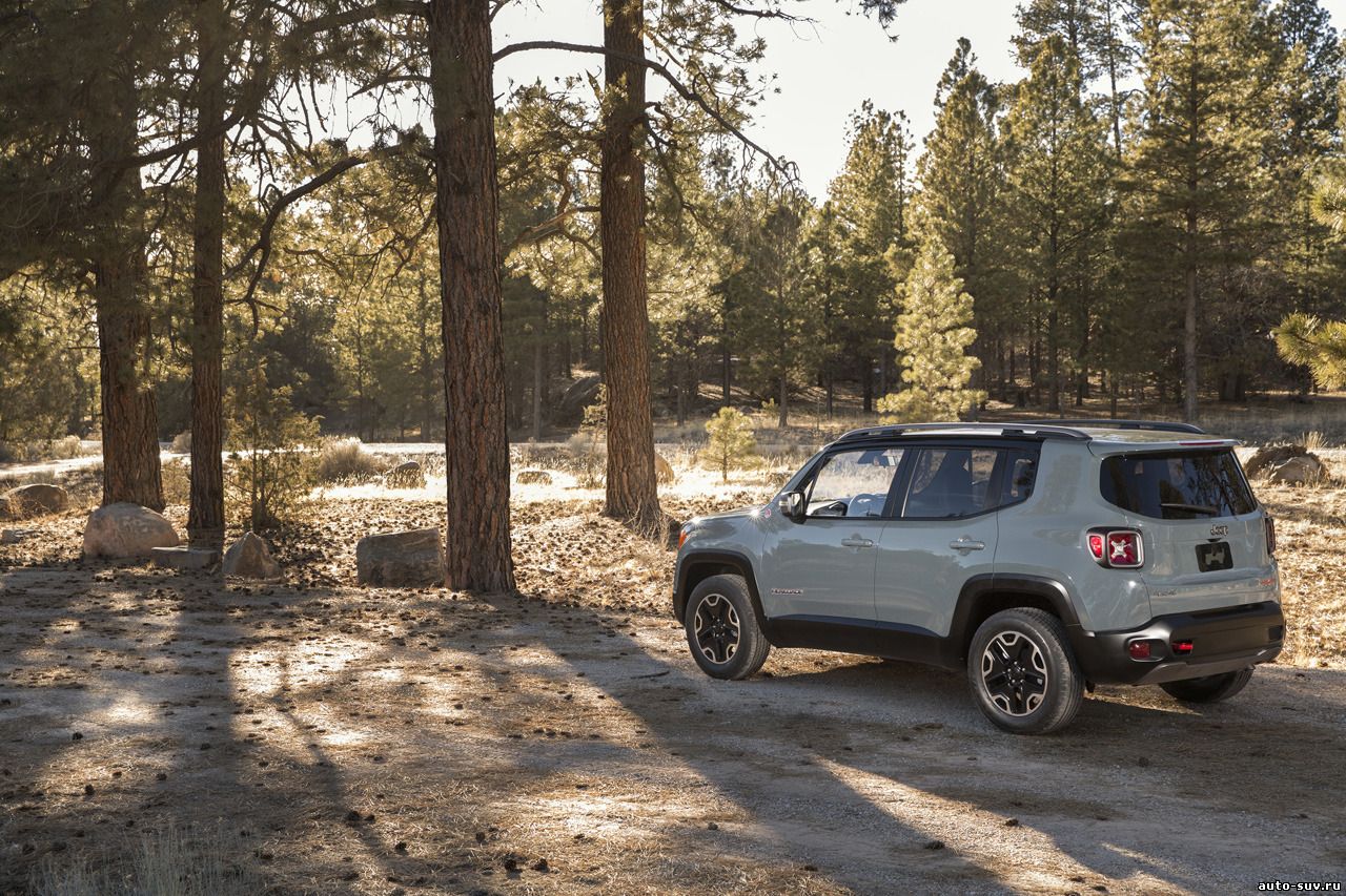 Кроссовер Jeep Renegade 2015 года находится в стадии тестирования