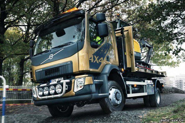 Грузовики Volvo FL станут полноприводными