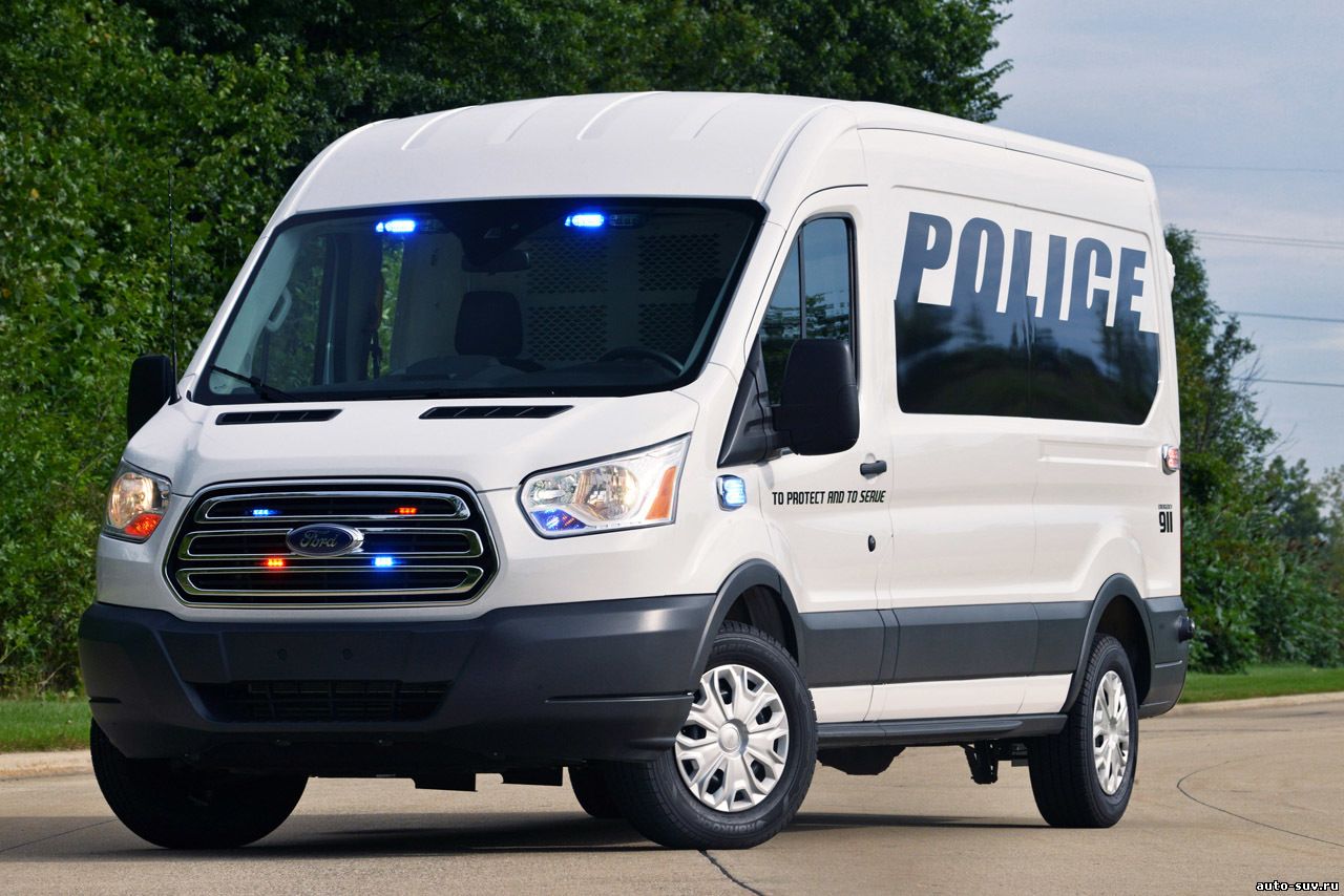 Концепция Ford Transit Prisoner 2015 года пришла на помощь полиции