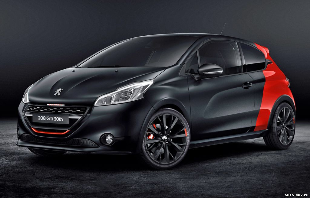 Обзор спортивной модели Peugeot 208 GTi 30th