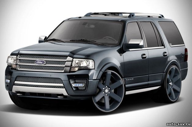 Внедорожник Ford Expedition 2015 года представят в трех вариациях на шоу SEMA