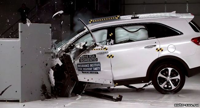 Видео: Кроссовер Kia Sorento 2016 стал более безопаснее