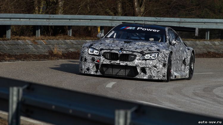 500-сильный прототип BMW M6 GT3 находится в стадии тестирования