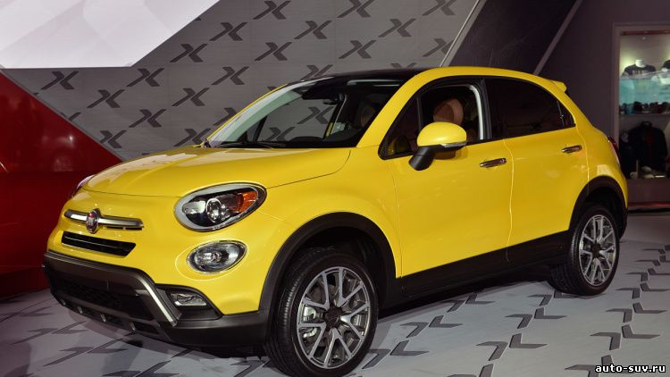 Первый взгляд: Обновленный кроссовер Fiat 500X