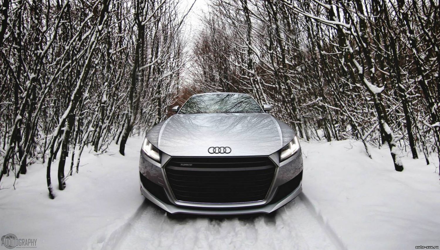 Третье поколение Audi TT в Шведских снегах