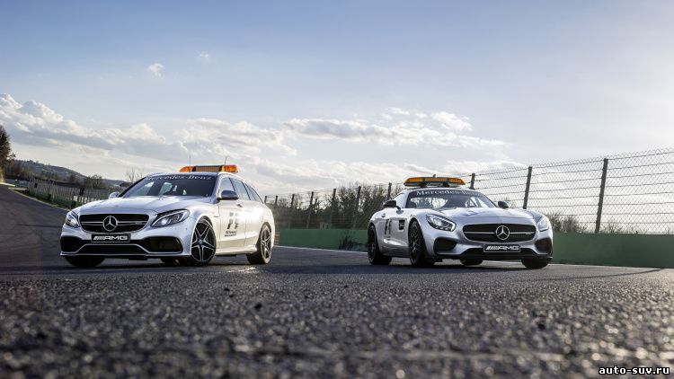 Mercedes подготовила медицинские автомобили AMG GT и C63 AMG S Estate для Формулы-1