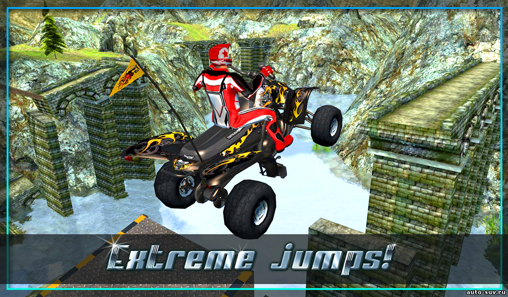 Обзор Offroad Atv Simulator 3d 2014 (Android)