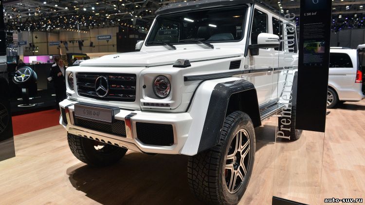 Mercedes-Benz G500 4x4 в Женеве