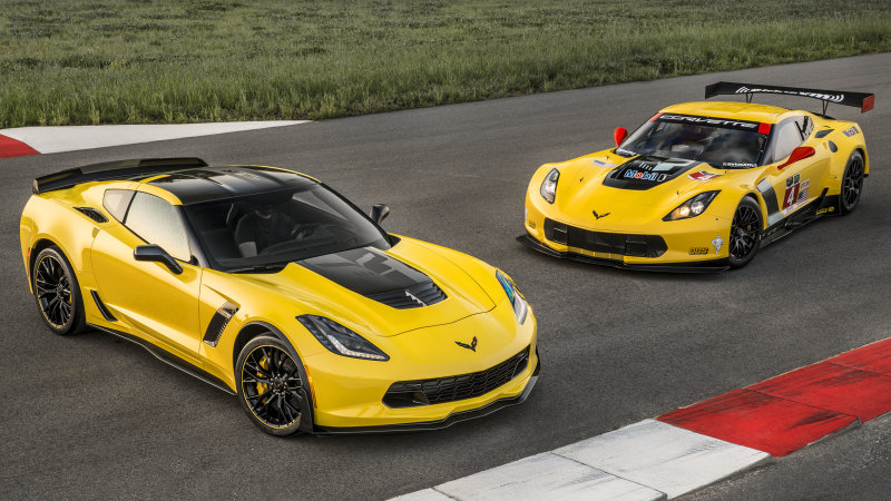 Chevrolet выпустит 650-сильный юбилейный Corvette Z06 C7.R 2016 года