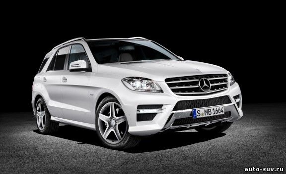 Паркетник Mercedes-Benz ML350 2012 года