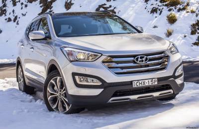 Фото Hyundai Santa Fe 2013 года