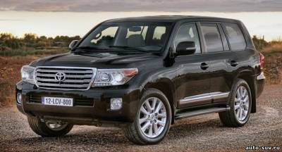 Внедорожник Toyota Land Cruiser 2013 года